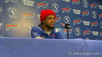 Bills' Hamlin named 2023 Halas Award winner