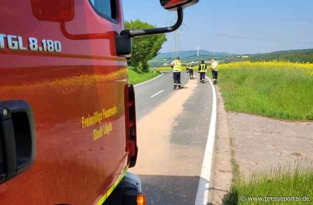 FW Lügde: Einsatzreicher Start in die Woche für die Feuerwehr Lügde