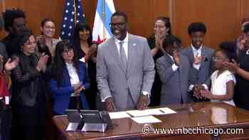 Brandon Johnson Signs Executive Orders on First Day in Office. Here's a Breakdown