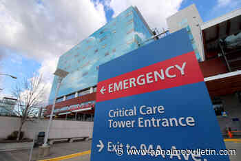 Man and teen stabbed outside Surrey hospital; suspect charged