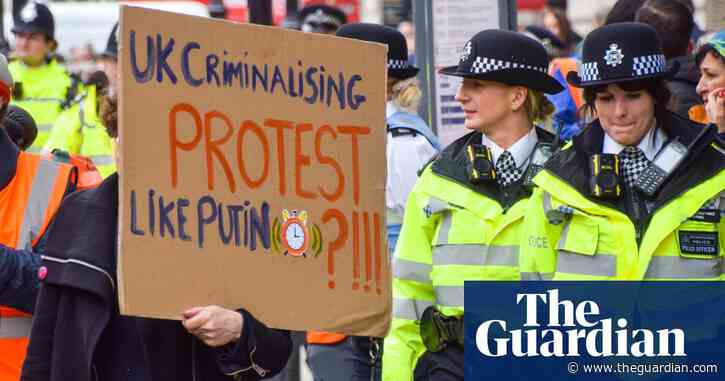 We’re witnessing the end of our right to protest | Letters
