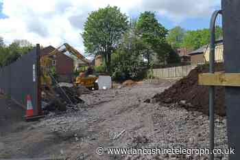This is when Darwen Tesco is set to open as construction continues