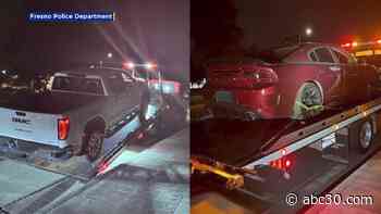 Mom and son caught street racing in Fresno on Mother's Day, police say