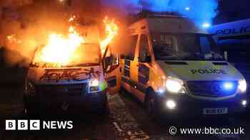Bristol riot man who tried to torch police van with people inside jailed