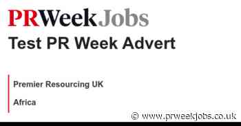 Premier Resourcing UK: Test PR Week Advert