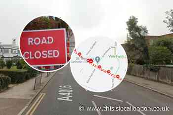 Harrow Road closed off for fourth day due to burst main