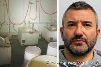 Greenwich man bought equipment for Britain’s biggest amphetamine lab