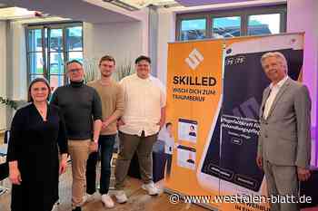 Mit einem Wisch zum neuen Job: Herforder entwickelt App