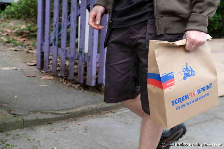 Screwfix Sprint delivers trade essentials to site in 60 minutes or less