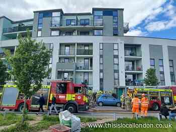 Three rescued from fire in Heybourne Crescent, Colindale