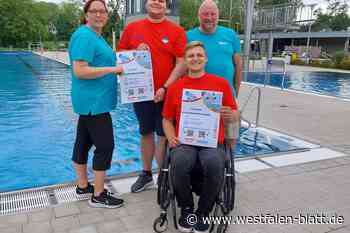 Bünder Freibad lädt zum Schwimmabzeichentag