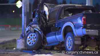 Man taken to hospital after northeast Calgary crash