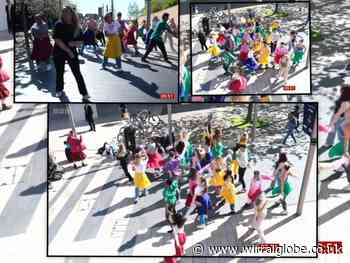 Fancy dress shop makes skirts for Eurovision BBC Breakfast special