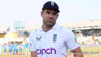 James Anderson: England bowler sustained 'mild' groin strain during Lancashire match