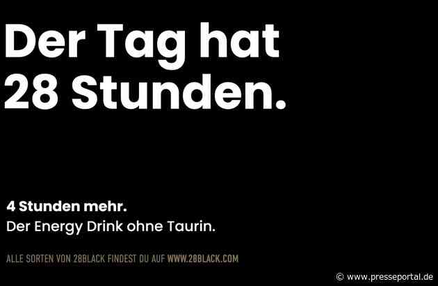 28 BLACK feiert neue Früchte / Energy Drink launcht sommerliche Geschmacksinnovationen 28 BLACK Sour Yuzu-Holunderblüte und 28 BLACK Honigmelone