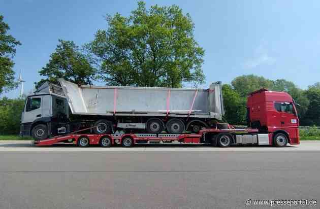 POL-OLD: Ausbildungskontrolle der Regionalen Kontrollgruppe +++ 62 Fahrzeuge des gewerblichen Güterverkehrs kontrolliert +++ In 16 Fällen Weiterfahrt untersagt