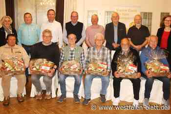 DRK Delbrück ehrt treue Blutspender