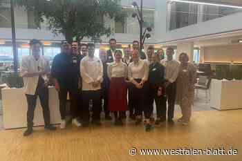 Vorbereitung auf die Jugendmeisterschaft NRW der gastgewerblichen Berufe