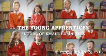 Schoolchildren share ideas for running a sustainable business