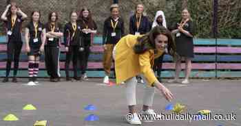 Kate says she never expected to become a royal but she 'fell in love' with William