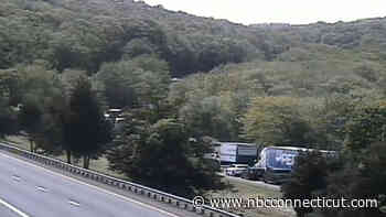 Tractor-Trailer Crash Closes I-84 West in Southbury