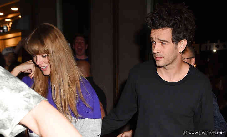 Taylor Swift & Matty Healy Spotted Together at NYC Recording Studio Amid Dating Rumors