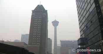 Fire advisory issued for Calgary as wildfire smoke blankets city