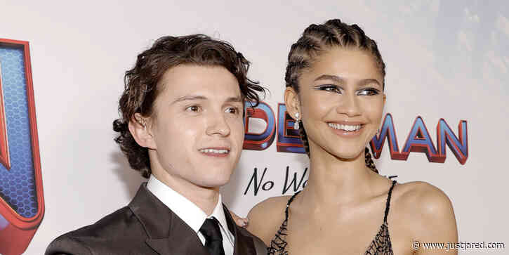 Tom Holland & Zendaya Cuddle Up & Kiss on Romantic Boat Ride in Italy