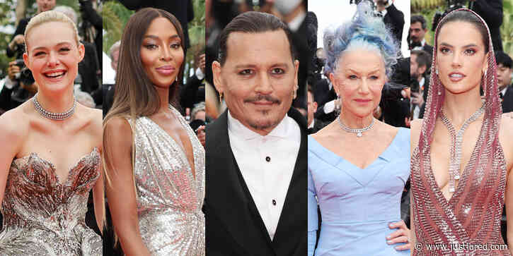 Johnny Depp's 'Jeanne du Barry' Premiere at Cannes 2023: See Photos of So Many Stars in Attendance