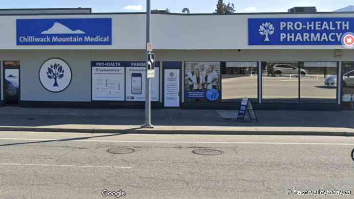 Chilliwack Mountain Medical, Pro-Health Pharmacy impacted by fire at Hing Lung