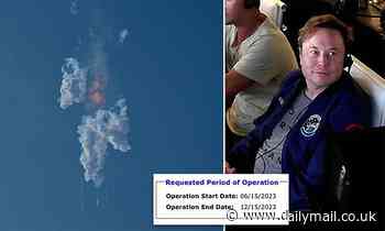 Elon Musk's second attempt at launching Starship gets an official date