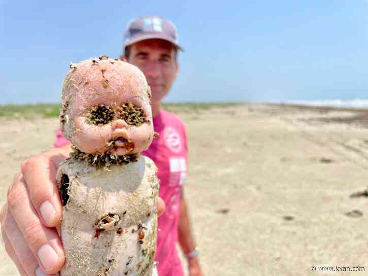 Here's why researchers find so many 'creepy' items on Aransas beaches
