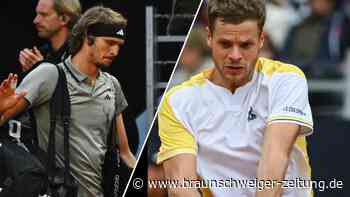 ATP-Masters in Rom: Pleite für Zverev - Hanfmann weiter