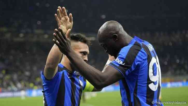 Inter beats city rival Milan 1-0 to reach 1st Champions League final in more than a decade
