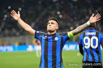 Inter Beats City Rival Milan 1-0 to Reach 1st Champions League Final in More Than a Decade