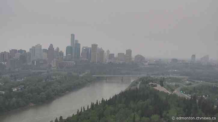 Alberta wildfires on Tuesday: Smoke reaches Edmonton, creates cooler conditions and less active wildfires