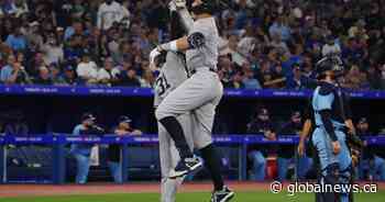 Judge homer lifts Yankees over Blue Jays