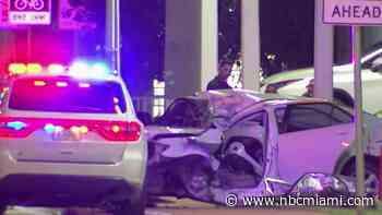 Driver Crashes Into Several Cars at Miami Gardens Dealership