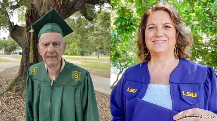 Senior citizens make history this spring by getting their college degrees