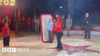 Woman, 99, has knives thrown at her for birthday