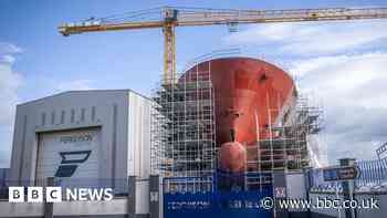 Ferry to be built at Ferguson yard despite not being 'value for money'