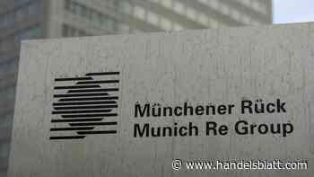Versicherungen: Münchener Rück für Gewinnziel optimistisch