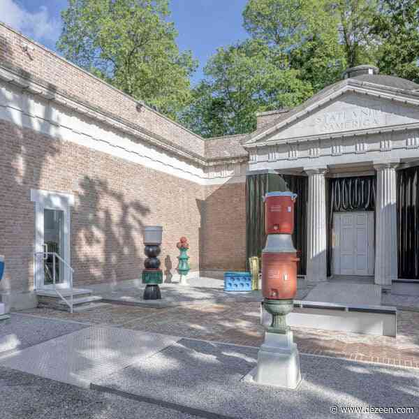 US Pavilion at Venice Architecture Biennale urges visitors to question plastic dependency