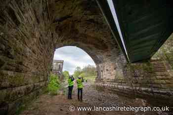 Padiham Greenway bridge sonar study to find cause of cracks