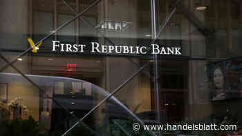 US-Bankenkrise: First Republic-Chef: Krise bei Wettbewerbern schuld an Zusammenbruch