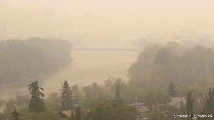 Air quality statements remain in place across Western Canada as wildfires rage