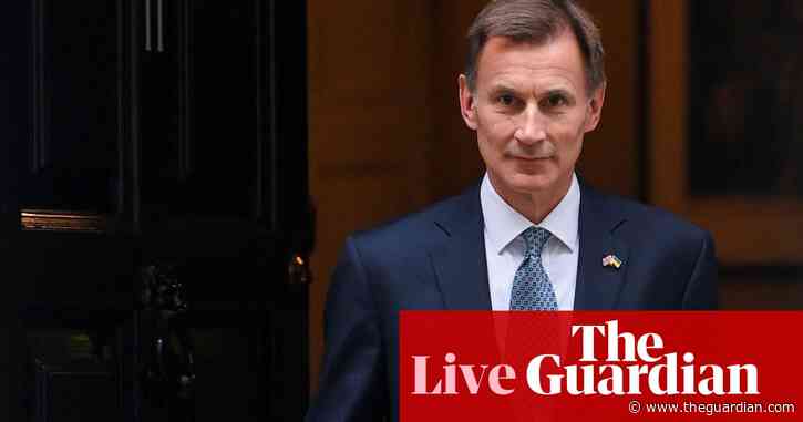 Hunt addresses business leaders; Carmaker to meet UK minister to urge Brexit rules overhaul - business live