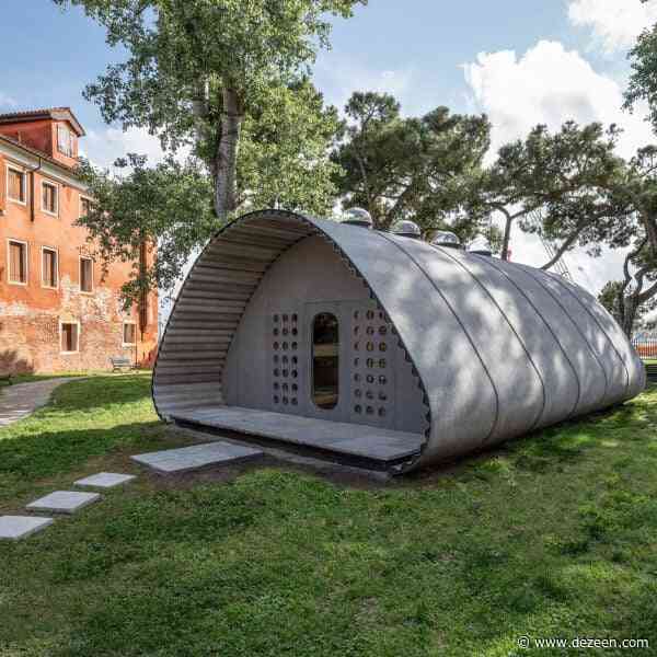 Norman Foster Foundation and Holcim reveal concrete emergency housing prototype