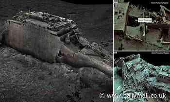 Titanic: Full-sized scans show shipwreck like never before