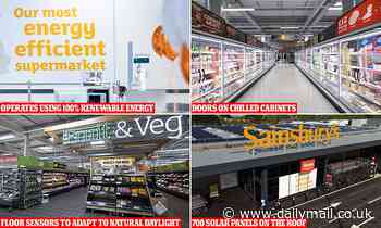 The supermarket of the future? Sainsbury's opens its most energy-efficient store in Hampshire